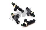 DeatschWerks 95-99 Mitsubishi Eclipse 4G63T / 03-06 Evo 8/9 Bosch EV14 1200cc Injectors (Set of 4) thumbnail 3