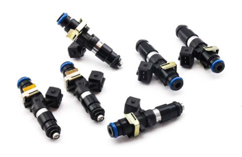 DeatschWerks 93-98 Toyota Supra TT (14mm O-Ring for Top Feed) Bosch EV14 1200cc Injectors (Set of 6) thumbnail 3