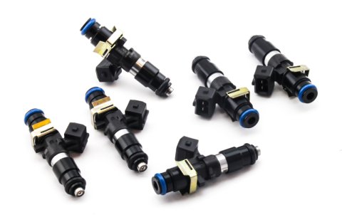 DeatschWerks 93-98 Toyota Supra TT (14mm O-Ring for Top Feed) Bosch EV14 1200cc Injectors (Set of 6) thumbnail 5