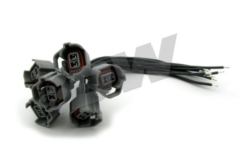 DeatschWerks 93-98 Toyota Supra TT 2200cc Injectors for Top Feed Conversion 14mm O-Ring (set of 6) thumbnail 2