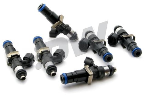 DeatschWerks 93-98 Toyota Supra TT 2200cc Injectors for Top Feed Conversion 14mm O-Ring (set of 6) thumbnail 3