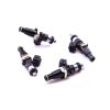 DeatschWerks 95-99 Mitsubishi Eclipse 4G63T / 03-06 EVO 8/9 Bosch EV14 1500cc Injectors (Set of 4) thumbnail 5