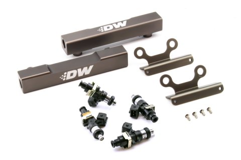 DeatschWerks 02+ Subaru WRX / 07+ STI/LGT Top Feed Fuel Rail Upgrade Kit w/ 1500cc Injectors thumbnail 7