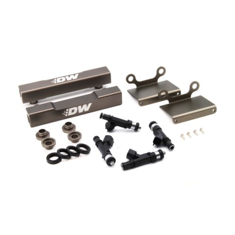 DeatschWerks 04-06 Subaru STI/LGT Side Feed to Top Feed Fuel Rail Conv Kit w/ 1000cc Injectors thumbnail 2