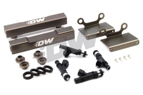 DeatschWerks 04-06 Subaru STI/LGT Side Feed to Top Feed Fuel Rail Conv Kit w/ 1000cc Injectors thumbnail 3
