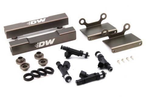 DeatschWerks 04-06 Subaru STI/LGT Side Feed to Top Feed Fuel Rail Conv Kit w/ 1000cc Injectors thumbnail 6