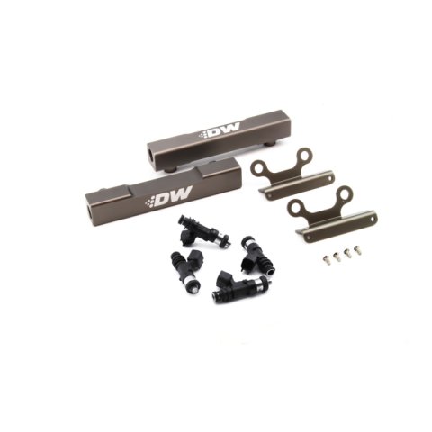 DeatschWerks 02+ Subaru WRX / 07+ STI/LGT Top Feed Fuel Rail Upgrade Kit w/ 1000cc Injectors thumbnail 2