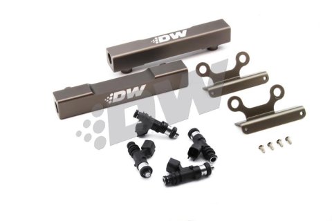 DeatschWerks 02+ Subaru WRX / 07+ STI/LGT Top Feed Fuel Rail Upgrade Kit w/ 1000cc Injectors thumbnail 3