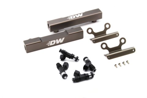 DeatschWerks 02+ Subaru WRX / 07+ STI/LGT Top Feed Fuel Rail Upgrade Kit w/ 1000cc Injectors thumbnail 6