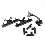 DeatschWerks 02+ Subaru WRX / 07+ STI/LGT Top Feed Fuel Rail Upgrade Kit w/ 1200cc Injectors thumbnail 3