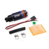 DeatschWerks 265 LPH DW65C Series Compact Fuel Pump w/o Mounting Clips (w/ Universal Install Kit) thumbnail 5