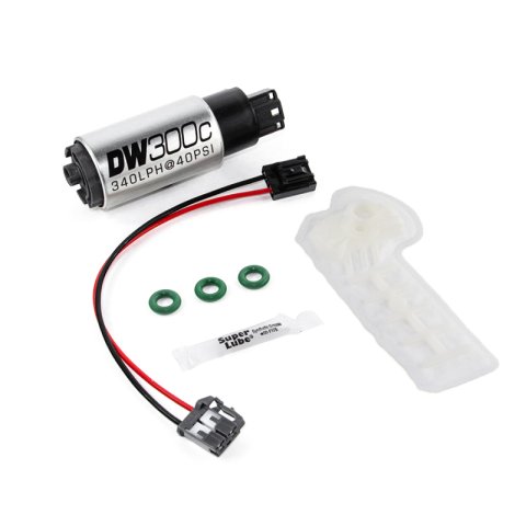 DeatschWerks 340lph DW300C Compact Fuel Pump w/ 02-06 RSX Set Up Kit (w/o Mounting Clips) thumbnail 8