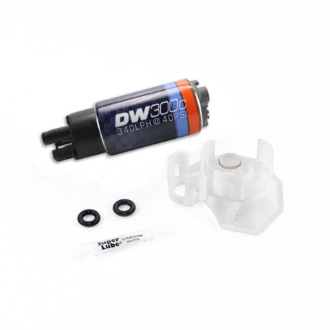 DeatschWerks 340lph DW300C Compact Fuel Pump w/Install Kit 08-15 Mitsubishi EVO X (w/o Clips) thumbnail 2