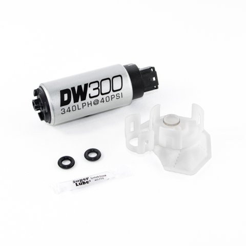 DeatschWerks 340lph DW300C Compact Fuel Pump w/Install Kit 08-15 Mitsubishi EVO X (w/o Clips) thumbnail 3