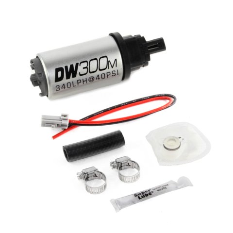 DeatschWerks 340 LPH Ford In-Tank Fuel Pump DW300M Series w/ 05-10 Mustang V6 / V8 Install Kit thumbnail 1