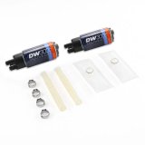 DeatschWerks 340lph DW300C Compact Fuel Pump w/ Install Kit 03-04 Ford Mustang Cobra (2 Pumps) thumbnail 2