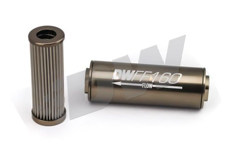 DeatschWerks Stainless Steel 10 Micron Universal Filter Element (fits 110mm Housing) thumbnail 2