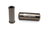 DeatschWerks Stainless Steel 10AN 10 Micron Universal Inline Fuel Filter Housing Kit (160mm) thumbnail 6