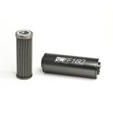 DeatschWerks Stainless Steel 10AN 100 Micron Universal Inline Fuel Filter Housing Kit (160mm) thumbnail 4