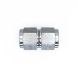 DeatschWerks 8AN Female Flare To 8AN Flare Female Swivel - Anodized Titanium thumbnail 1