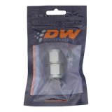 DeatschWerks 8AN Female Flare To 8AN Flare Female Swivel - Anodized Titanium thumbnail 3