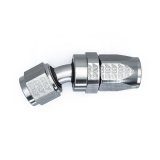 DeatschWerks 8AN Female Swivel 30-Degree Hose End CPE - Anodized Titanium thumbnail 2
