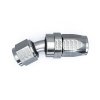 DeatschWerks 8AN Female Swivel 30-Degree Hose End CPE - Anodized Titanium thumbnail 6