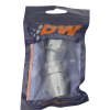 DeatschWerks 10AN Female Swivel 30-Degree Hose End CPE - Anodized Titanium thumbnail 7
