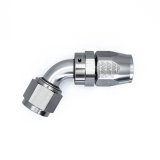 DeatschWerks 10AN Female Swivel 60-Degree Hose End CPE - Anodized Titanium thumbnail 3