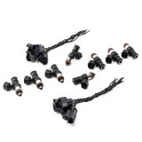 DeatschWerks 00-13 GM Silverado/Sierra 4.8/5.3/6.0/6.2 (Excl. Flex Fuel) 2200cc Injectors - Set of 8 thumbnail 1