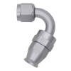 DeatschWerks 8AN Female Flare Swivel 120-degree Hose End - PTFE thumbnail 5