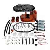 DeatschWerks 2.0L Staged Fuel Cell Surge Tank (Includes 4 DW200 Fuel Pumps) thumbnail 6