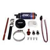 DeatschWerks 2.5L Module Surge Tank In-Tank Pump Adapter w/ DW200 255lph Fuel Pump thumbnail 1