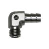 DeatschWerks Metric M12 to 3/8in Hose Barb 90-Degree Fitting w/ Venturi Port - Anodized DW Titanium thumbnail 6