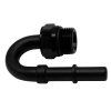 DeatschWerks 8AN ORB Male to 3/8in Male EFI Quick Connect Adapter 180-Degree - Anodized Matte Black thumbnail 7