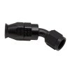 DeatschWerks 6AN Female Swivel 45-Degree Hose End PTFE (Incl 1 Olive Insert) - Anodized Matte Black thumbnail 7
