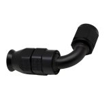 DeatschWerks 6AN Female Swivel 90-Degree Hose End PTFE (Incl 1 Olive Insert) - Anodized Matte Black thumbnail 1