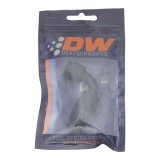DeatschWerks 6AN Female Swivel 90-Degree Hose End PTFE (Incl 1 Olive Insert) - Anodized Matte Black thumbnail 4