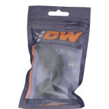 DeatschWerks 8AN Female Swivel 90-Degree Hose End PTFE (Incl 1 Olive Insert) - Anodized Matte Black thumbnail 4