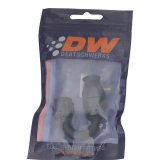 DeatschWerks 6AN Female Swivel 180-Degree Hose End PTFE (Incl Olive Insert) - Anodized Matte Black thumbnail 4