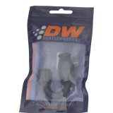 DeatschWerks 6AN Female Swivel 180-Degree Hose End PTFE (Incl Olive Insert) - Anodized Matte Black thumbnail 5