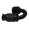 DeatschWerks 6AN Female Swivel 180-Degree Hose End PTFE (Incl Olive Insert) - Anodized Matte Black thumbnail 7
