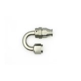 DeatschWerks 8AN Female Swivel 180-Degree Hose End PTFE (Incl Olive Insert) - Anodized Matte Black thumbnail 6
