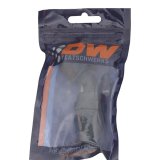 DeatschWerks 10AN Female Swivel 45-Degree Hose End PTFE (Incl Olive Insert) - Anodized Matte Black thumbnail 5