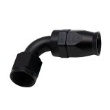 DeatschWerks 10AN Female Swivel 90-Degree Hose End PTFE (Incl Olive Insert) - Anodized Matte Black thumbnail 3