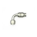 DeatschWerks 10AN Female Swivel 90-Degree Hose End PTFE (Incl Olive Insert) - Anodized Matte Black thumbnail 6