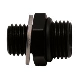 DeatschWerks 6AN ORB Male to M12 X 1.5 Metric Male (Incl O-Ring and Washer) - Anodized Matte Black thumbnail 3