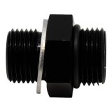 DeatschWerks 6AN ORB Male to M14 X 1.5 Metric Male (Incl O-Ring and Washer) - Anodized Matte Black thumbnail 3
