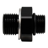 DeatschWerks 6AN ORB Male to M16 X 1.5 Metric Male (Incl O-Ring and Washer) - Anodized Matte Black thumbnail 1