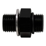 DeatschWerks 8AN ORB Male to M18 X 1.5 Metric Male (Incl O-Ring and Washer) - Anodized Matte Black thumbnail 3